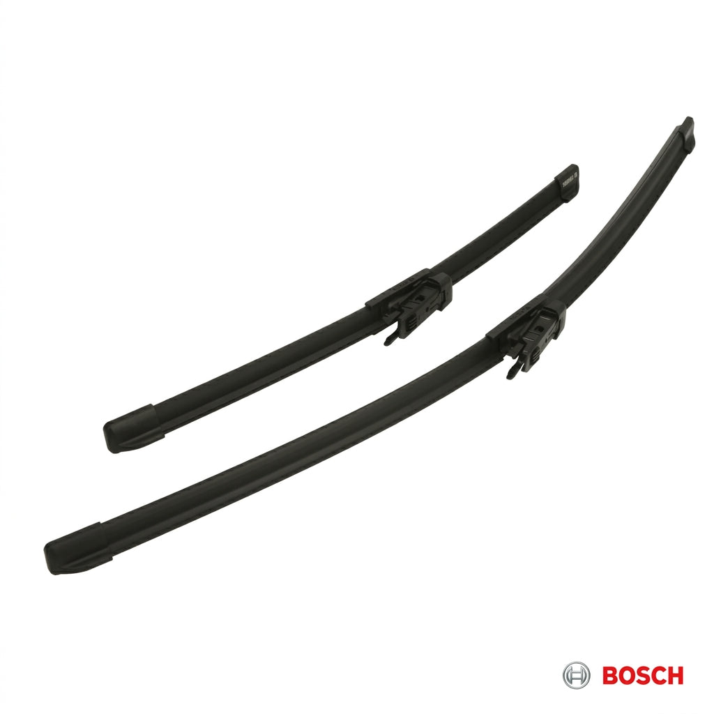 Set Bosch Aerotwin A991S, vedere oblică dinspre partea inferioară a lamelelor