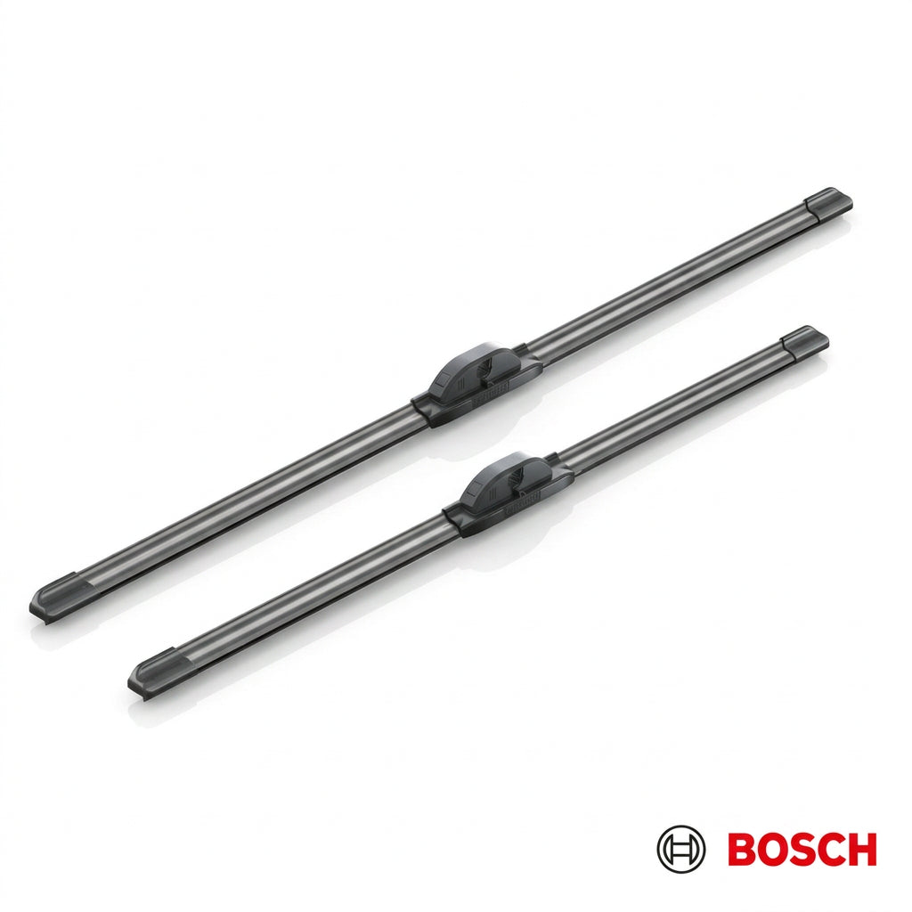 Set de două lamele plate Bosch Aerotwin A957S, 650 + 550 mm