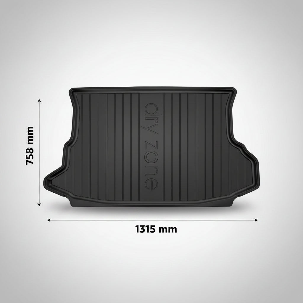 Tăviță portbagaj FROGUM Dry Zone DZ402669 vedere de sus – Hyundai Tucson I JM. Dimensiuni: 758 × 1315 mm