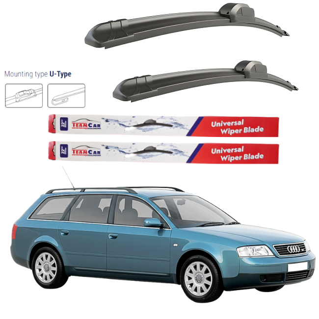 Stergatoare Audi A6 Avant (C5 4B) 1997-2001 – Set fata Flat