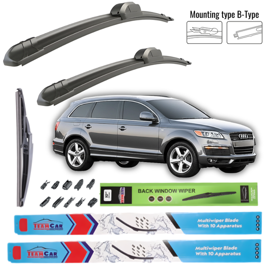 Scheibenwischer Audi Q7 (4L) 2005-2009 – Komplettset