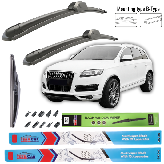 Scheibenwischer Audi Q7 (4L) 2010-2015 – Komplettset