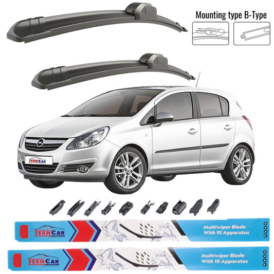 set de ștergătoare pentru parbriz pentru opel corsa d cu 5 uși