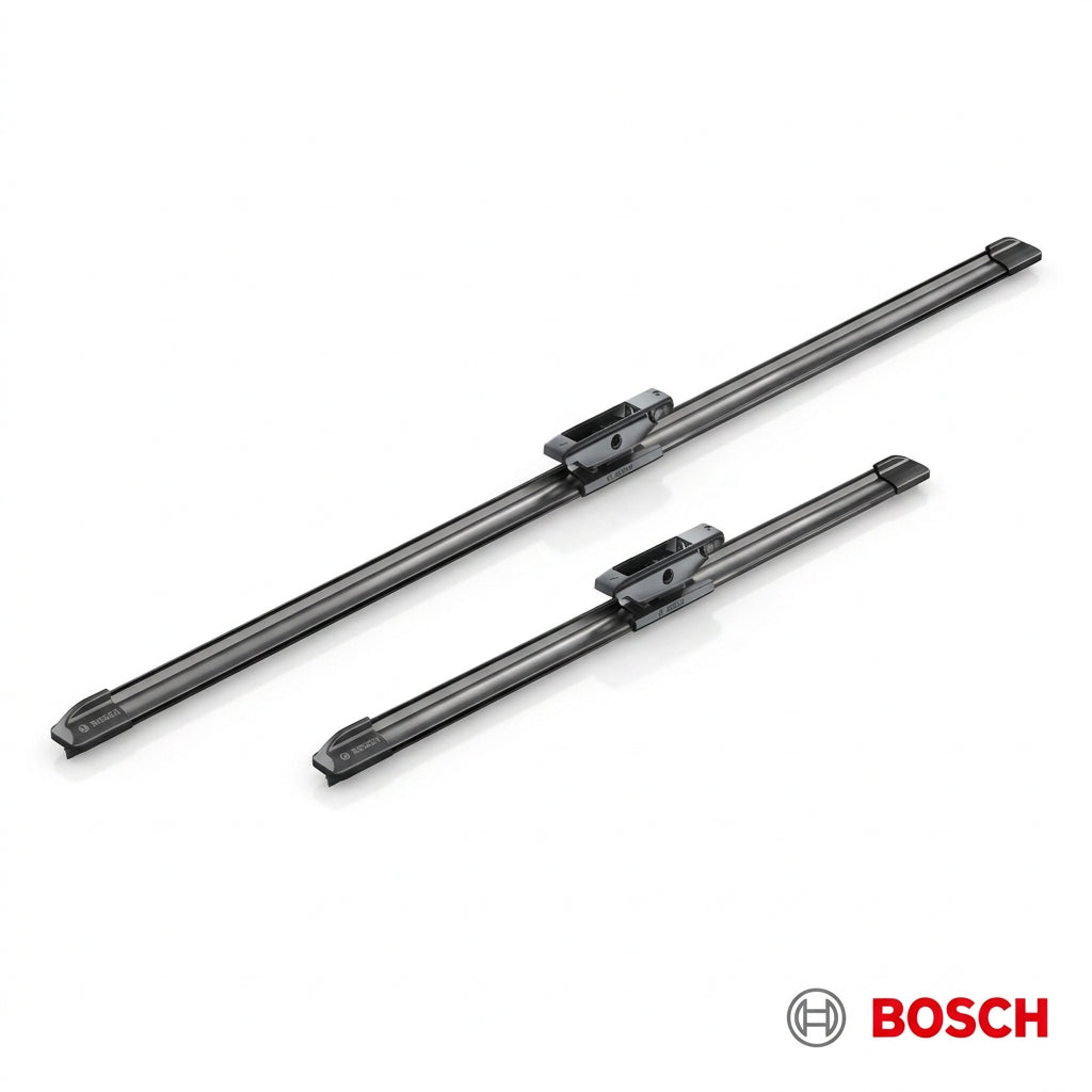 Set două ștergătoare plate Bosch Aerotwin A422S, vedere oblică